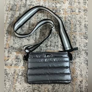 THINK ROYLN PUFFER CROSSBODY BAG! EUC!